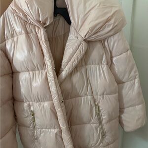 Michael Kors Women's Pink Puffer Coat
